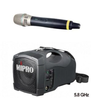 MiPRO 喇叭擴音機 無線肩掛式